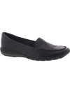 EASY SPIRIT ABIDE 8 WOMENS LEATHER SLIP ON LOAFERS