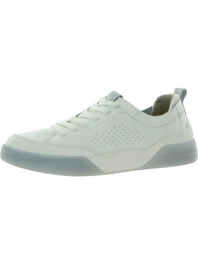 Dr. Scholl's Shoes Feelin Free Womens Leather Comfort Casual And Fashion Sneakers In White