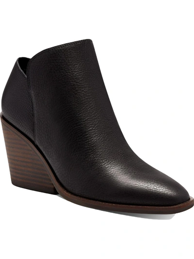 Lucky Brand Saucie Womens Comfort Insole Pointed Toe Ankle Boots In Black