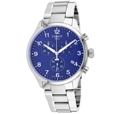 Tissot Men's Chrono Xl Classic Watch In Blue