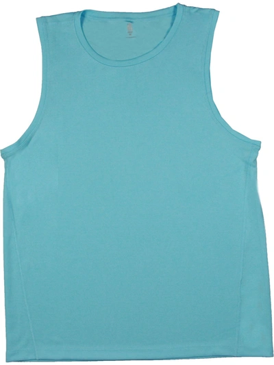 Ideology Mens Fitness Workout Tank Top In Blue
