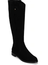 Kenneth Cole Reaction Wind Stretch Boot Womens Boots Knee High Knee-high Boots In Black