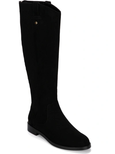 KENNETH COLE REACTION WIND WOMENS TALL BLOCK HEEL KNEE-HIGH BOOTS