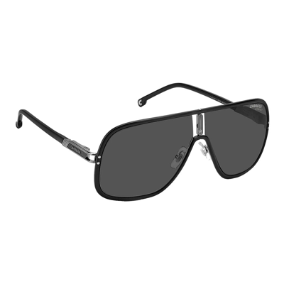 Carrera Ca Flaglab11 003 Ir Unisex Rectangle Sunglasses In Black