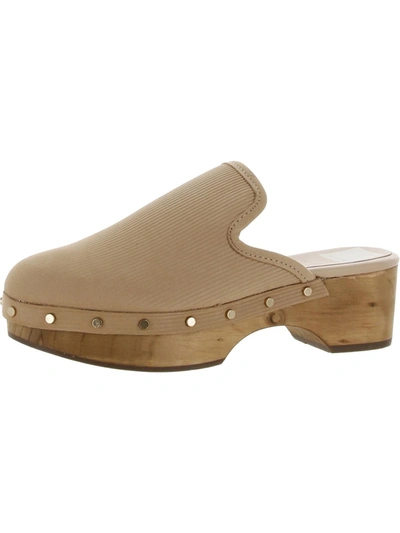 Dolce Vita Closen Womens Nubuck Studded Clogs In Multi