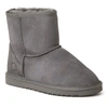 Dearfoams Rosebery 6" Genuine Shearling Pull-on Boot In Grey