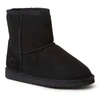 Dearfoams Rosebery 6" Genuine Shearling Pull-on Boot In Black