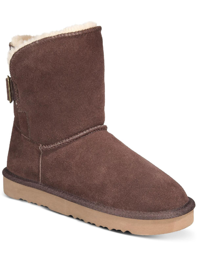 Style & Co Teenyy Winter Booties, Created For Macy's In Brown