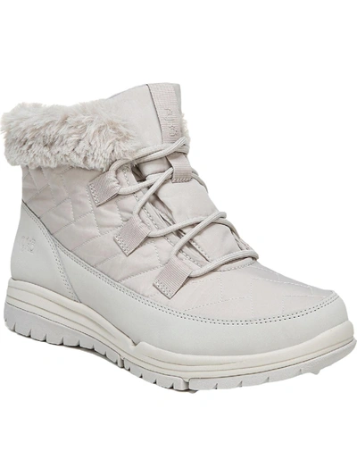 Ryka Aubonne Womens Faux Suede Faux Fur Lined Winter Boots In Multi