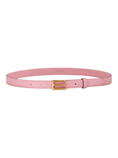 Etro Belt With  Buckle In Pink