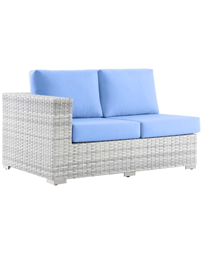 Modway Convene Outdoor Patio Left-arm Loveseat In Grey