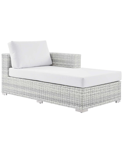 Modway Convene Outdoor Patio Right Chaise In Gray