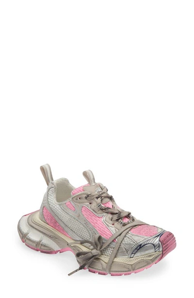 Balenciaga 3xl Sneaker In White Pink