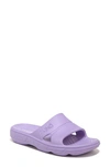 Ryka Restore Slide Sandal In Purple