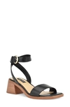 Nine West Torah Ankle Strap Sandal In Black