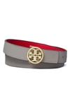 TORY BURCH MILLER REVERSIBLE LOGO BELT