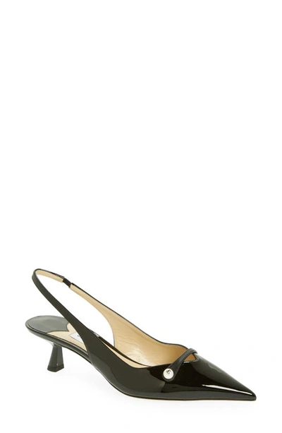 JIMMY CHOO JIMMY CHOO AMITA POINTED TOE SLINGBACK PUMP