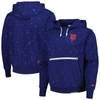 Nike Navy Usmnt Standard Issue Pullover Hoodie In Blue