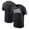 Nike Black Las Vegas Raiders Essential Blitz Lockup T-shirt