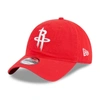 New Era Red Houston Rockets 2023 Nba Draft 9twenty Adjustable Hat In Red