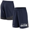 NIKE NIKE COLLEGE NAVY SEATTLE SEAHAWKS STRETCH PERFORMANCE SHORTS