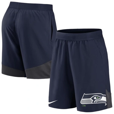 Nike Men's Dri-fit Stretch (nfl Seattle Seahawks) Shorts In Blue
