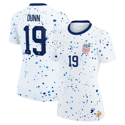 Nike Crystal Dunn White Uswnt 2023 Home Authentic Player Jersey