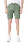 Good Man Brand Flex Pro Jersey Shorts In Clover Ikat Print