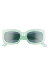 Bp. Rectangular Sunglasses In Mint Green