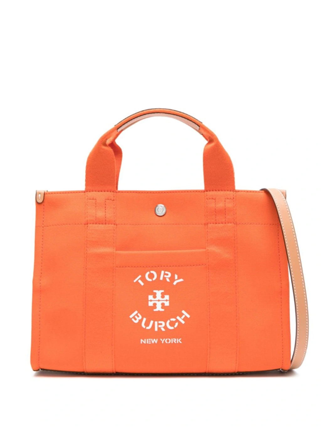 Tory Burch Small Tory Tote Bag In Orange | ModeSens