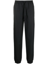 Moncler Logo-patch Track Pants In Black