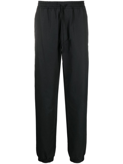 Moncler Logo-patch Track Pants In Black