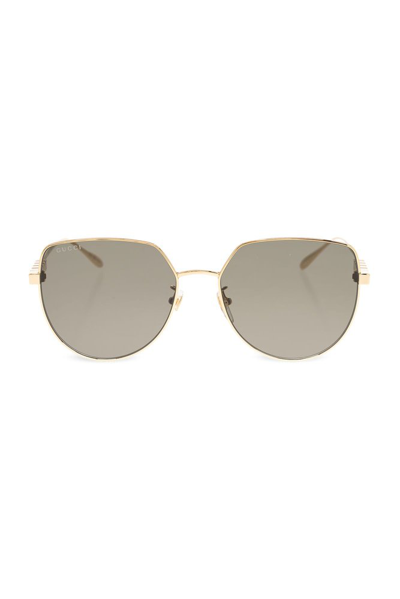 Gucci Eyewear Round Framed Sunglasses In Multi