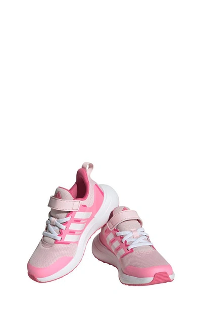 Adidas Originals Kids' Fortarun 2.0 Sneaker In Clear Pink/ White/ Bliss Pink