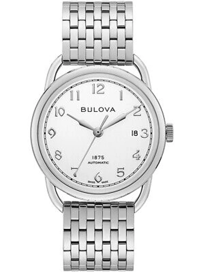 Pre-owned Bulova 96b326 Commodore Automatic Limited Edition 38mm 3atm