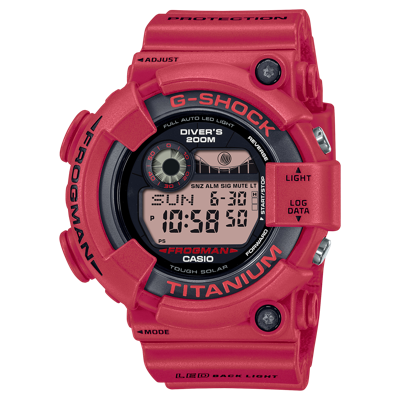 Pre-owned G-shock Casio Shock Master Of Sea Frogman Digital Men's Watch Gw8230nt-4