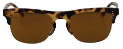 Pre-owned Dolce & Gabbana Sunglasses Dg430a Acetate Havana Brown Gold Eyewear Rrp 470usd