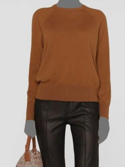 Pre-owned Vince $395  Women's Brown Wool Cashmere Sweater Size S