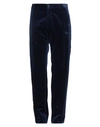 Dsquared2 Man Pants Midnight Blue Size 36 Cotton, Metallic Fiber In Blue