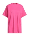 Enföld Woman T-shirt Fuchsia Size 6 Cotton In Pink