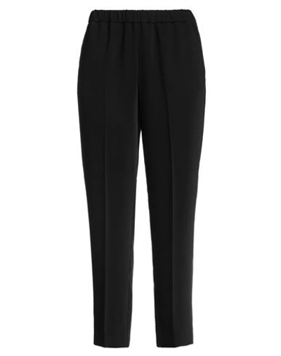 BEATRICE B BEATRICE .B WOMAN PANTS BLACK SIZE 6 POLYESTER