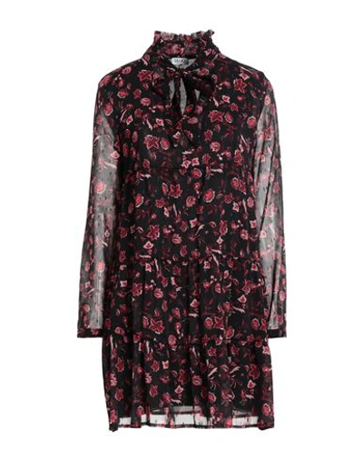 Liu •jo Woman Mini Dress Black Size Xxs Polyester