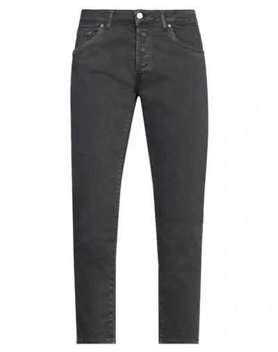 Liu •jo Man Man Jeans Lead Size 36 Cotton, Elastane In Grey