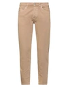 Liu •jo Man Man Jeans Khaki Size 32 Cotton, Elastane In Beige