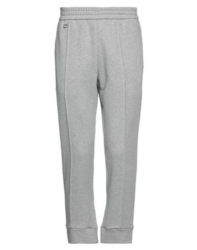 Paolo Pecora Man Pants Grey Size M Cotton In Grey