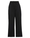 Manila Grace Woman Pants Black Size 10 Viscose, Polyamide, Elastane In Black
