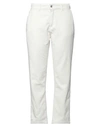 Dixie Woman Pants White Size S Cotton In White