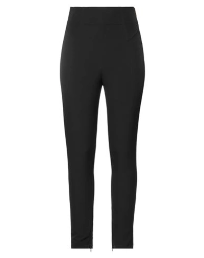 Relish Woman Pants Black Size 4 Polyester, Elastane In Black