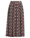 Aspesi Woman Midi Skirt Pastel Pink Size 8 Silk In Pink