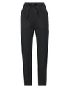 Etro Woman Pants Black Size 8 Virgin Wool, Polyamide